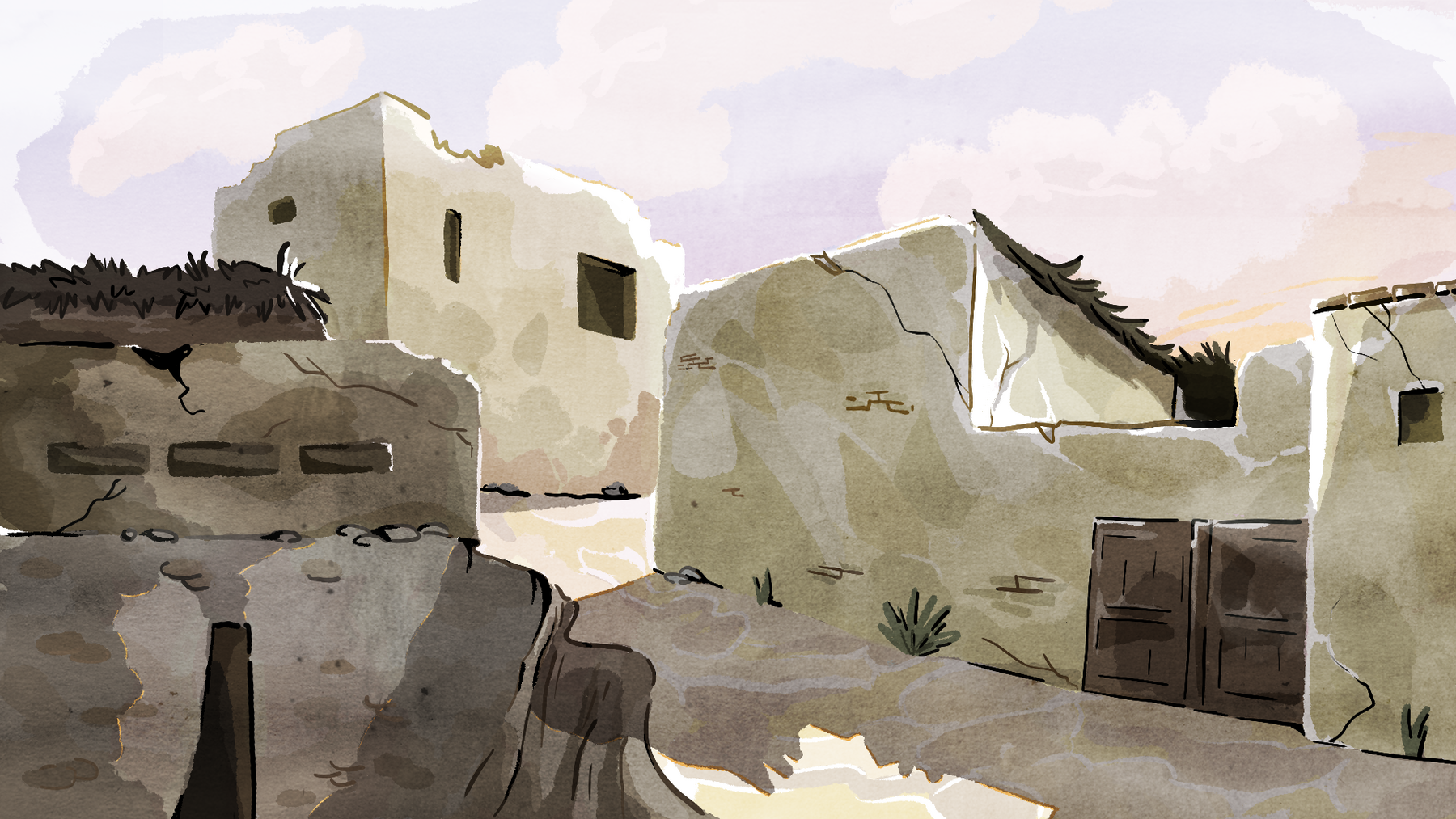 Les Hirondelles de Kaboul — concept 2
