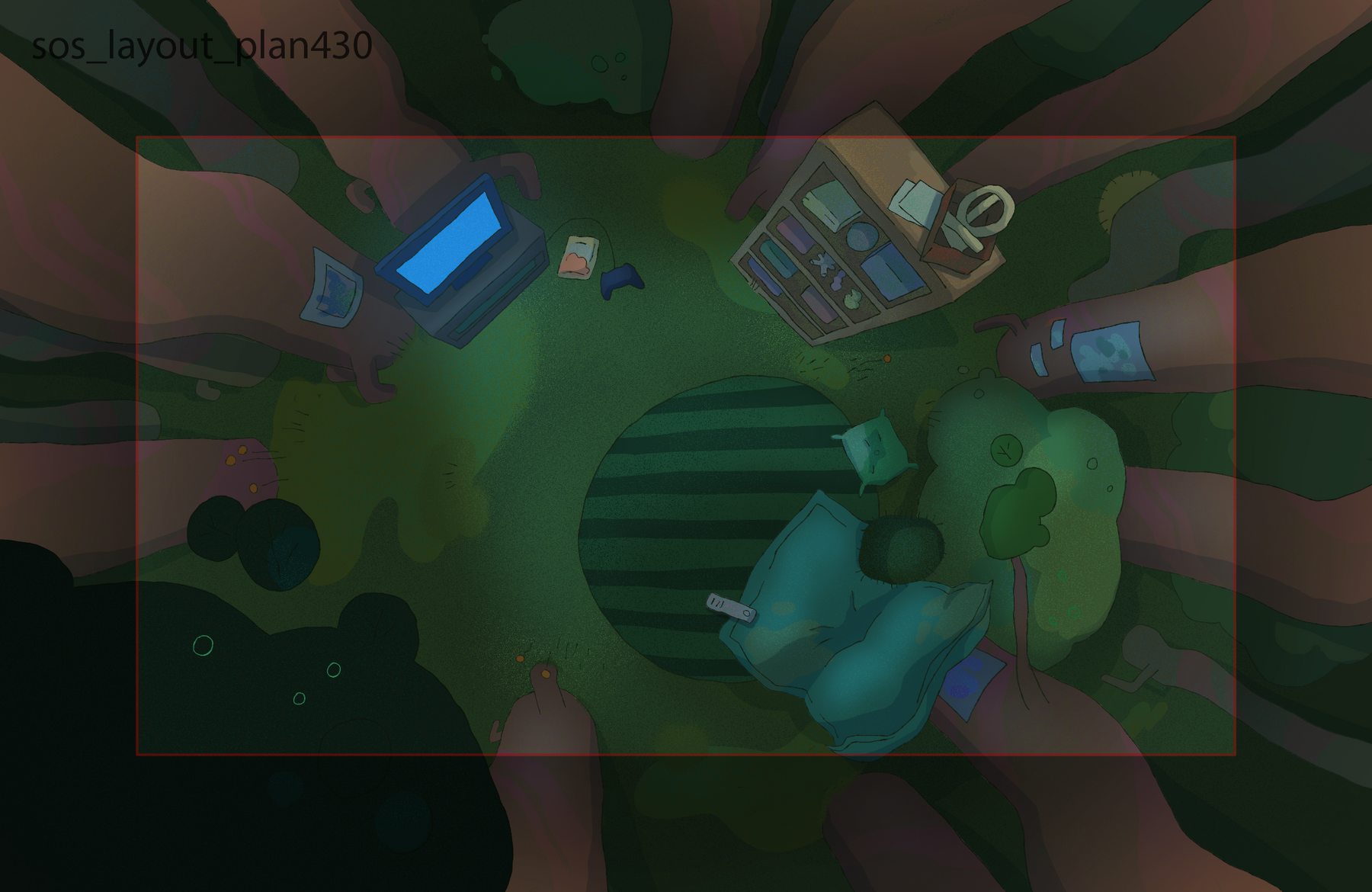 SOS âmes blessées — line-art / colorisation 11